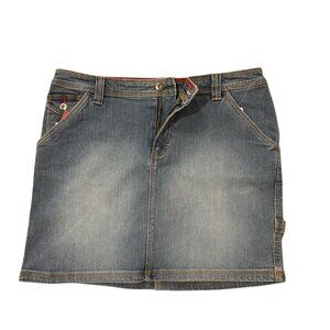 Tommy Hilfiger Women's Stretch Mini Jean Skirt